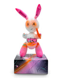 Pembe Beyaz Balon Tavşan Heykeli | Wow Graffiti Pop Art