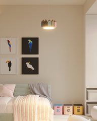 Pencilo Pendant | Renkli Kalem Sarkıt Lamba-Avize-Strudimora-NowShopFun