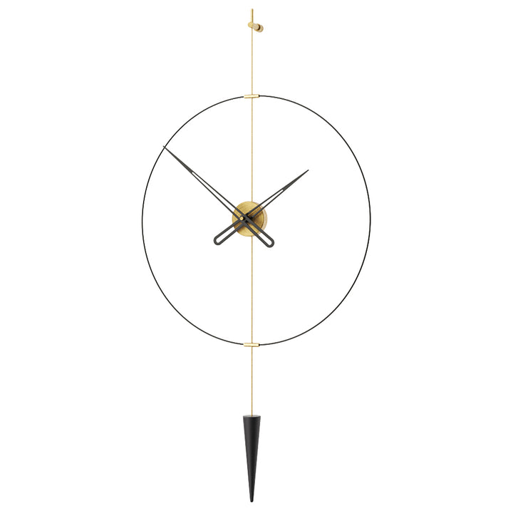 Pendulum Plus Duvar Saati-Duvar Saati-M Clocks-ANTİK GOLD-60CM-NowShopFun