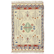 Peren Şarköy Desenli Yün Kilim 115X172 Cm