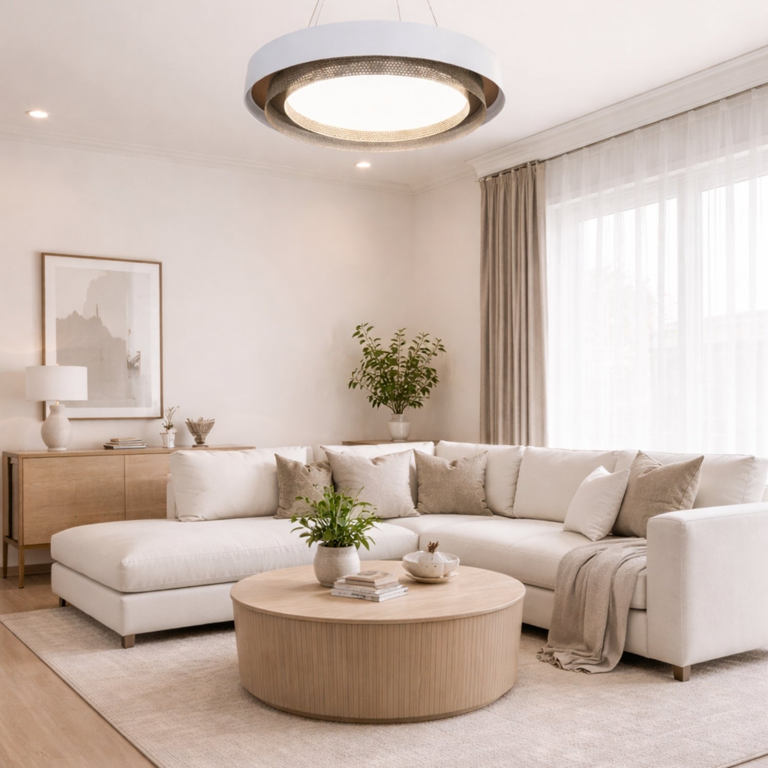 Perola Modern Dekoratif Sarkıt Avize 60 Cm