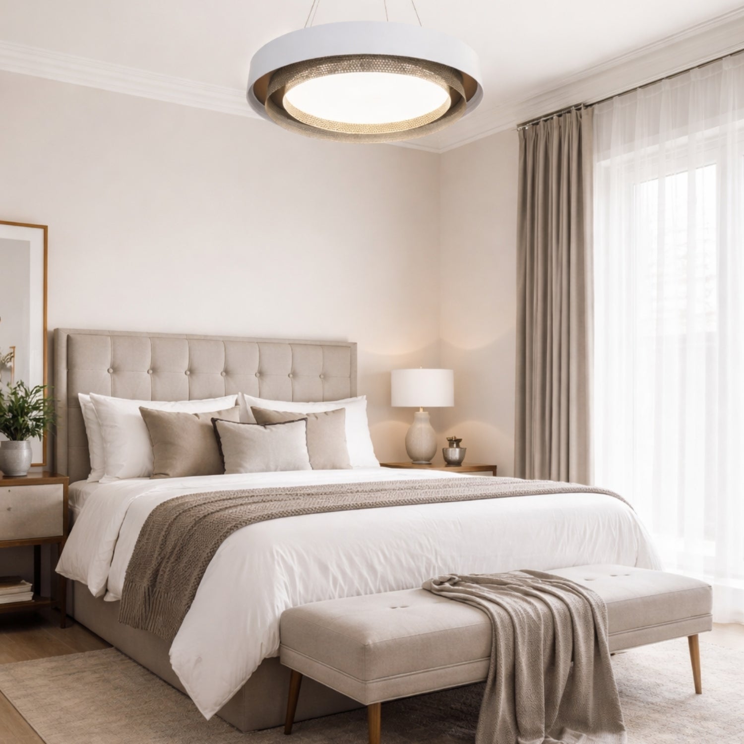 Perola Modern Dekoratif Sarkıt Avize 60 Cm