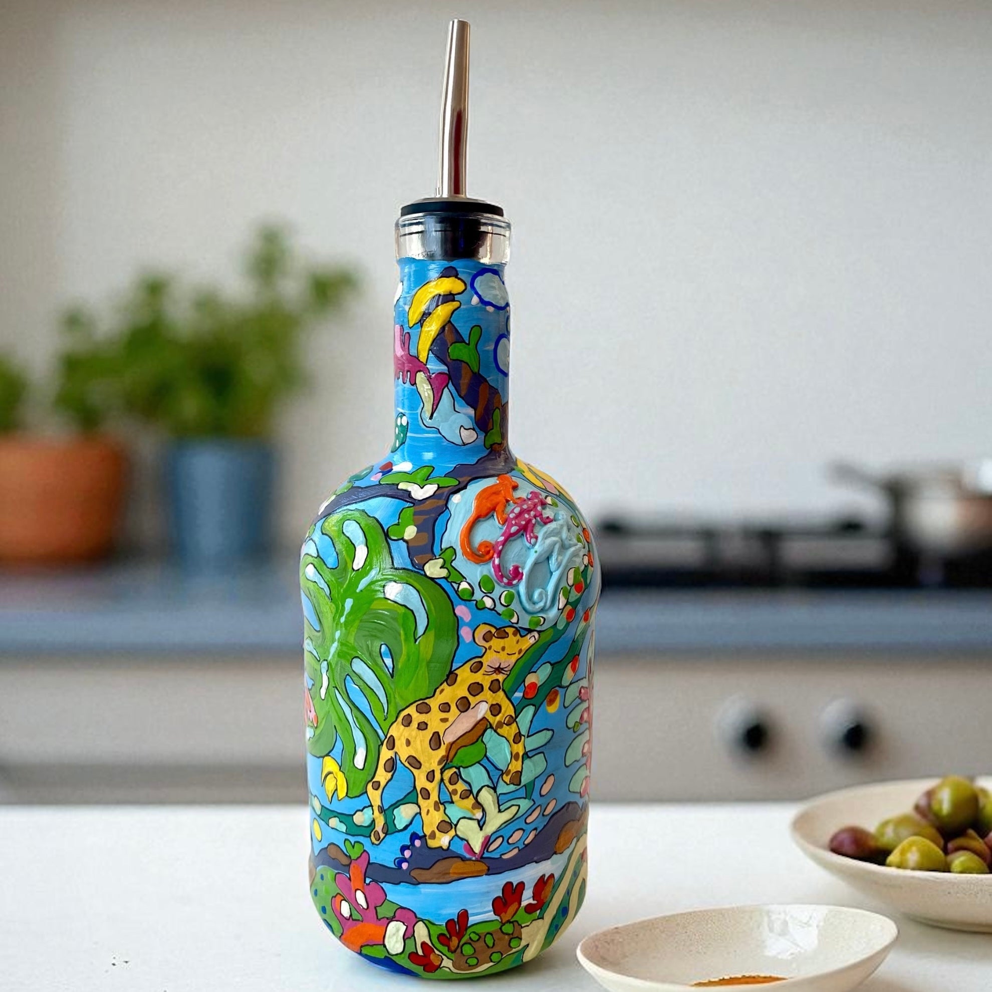 Jungle Monkey Oil Can