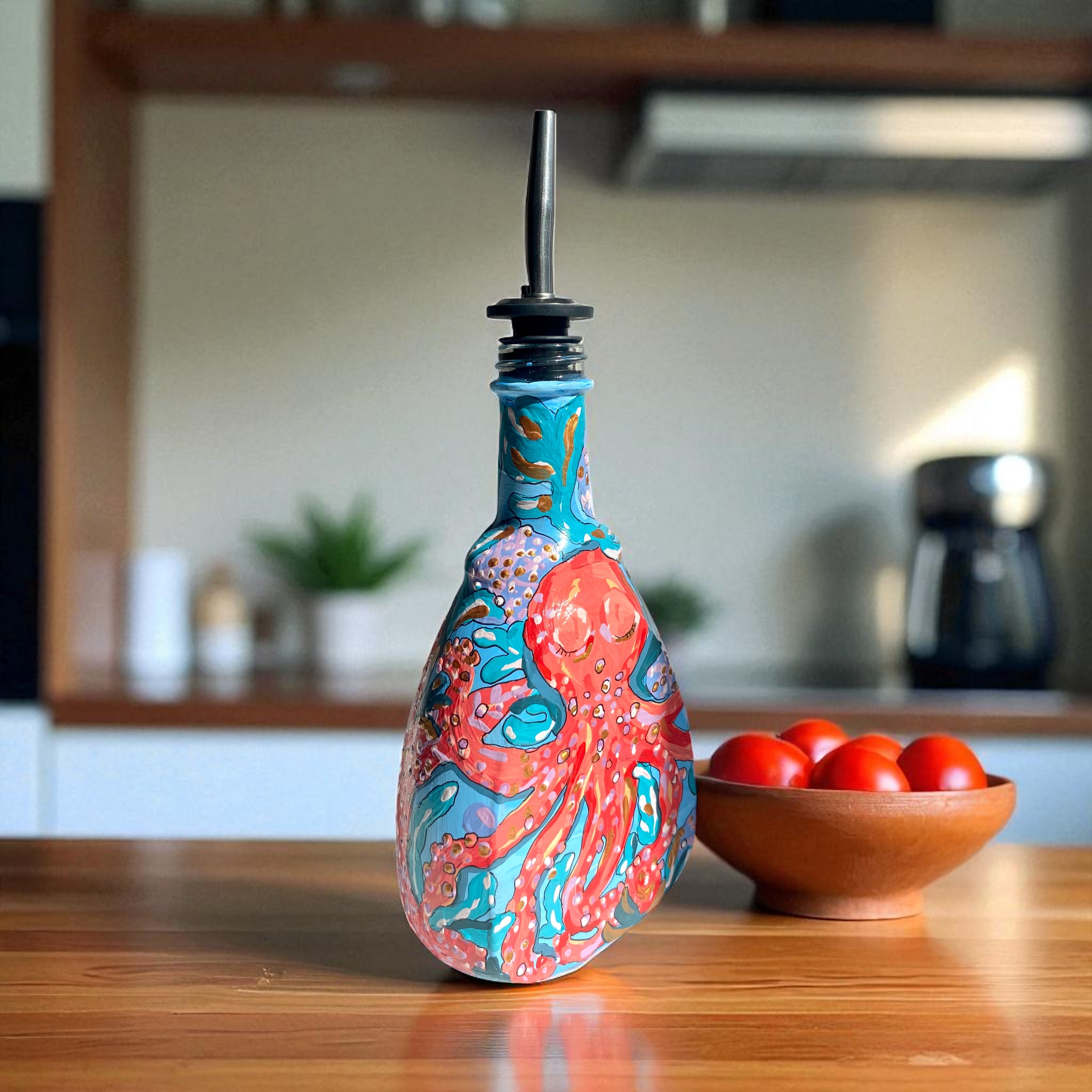 Octopus Oil Can