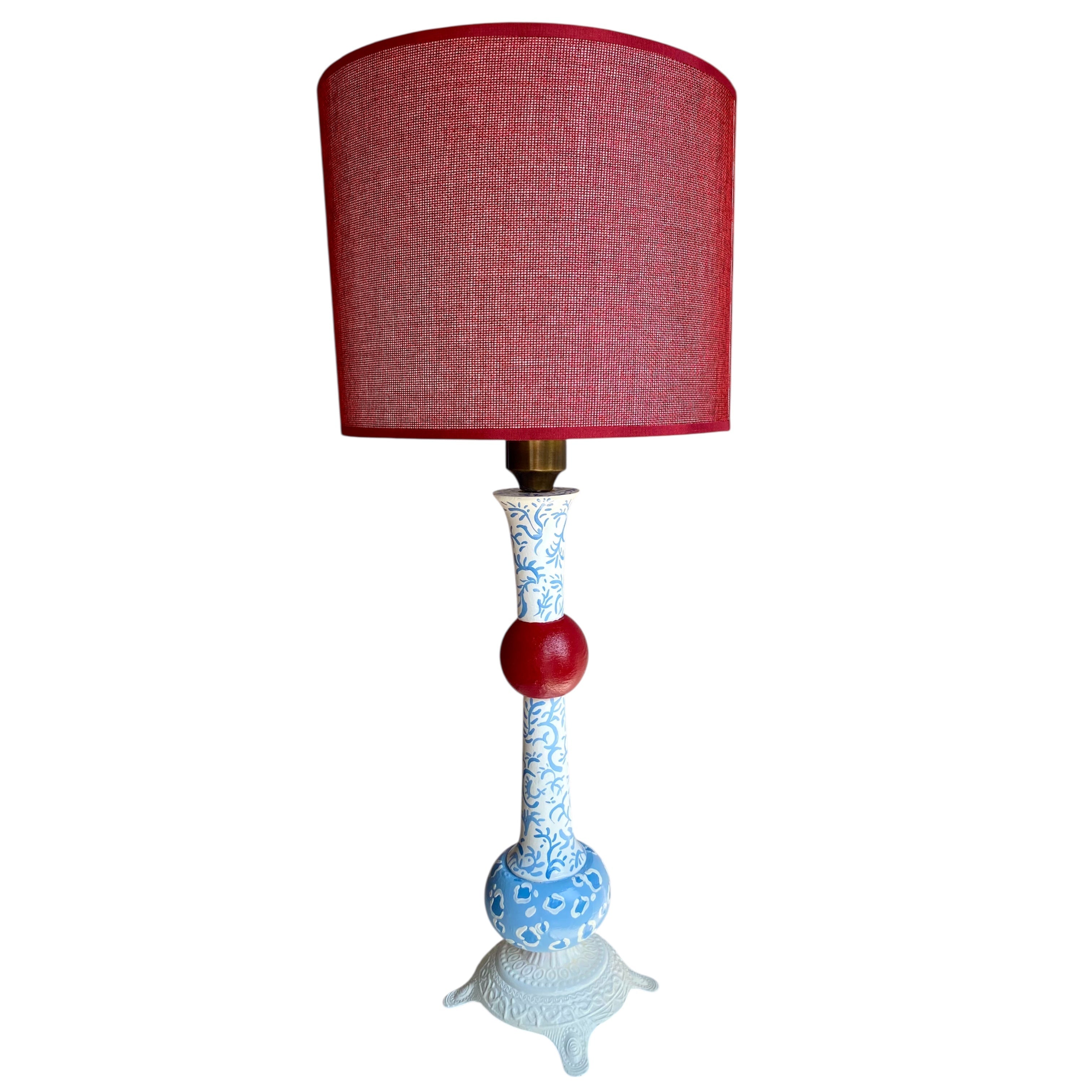 Red Ball Blanc Abajur