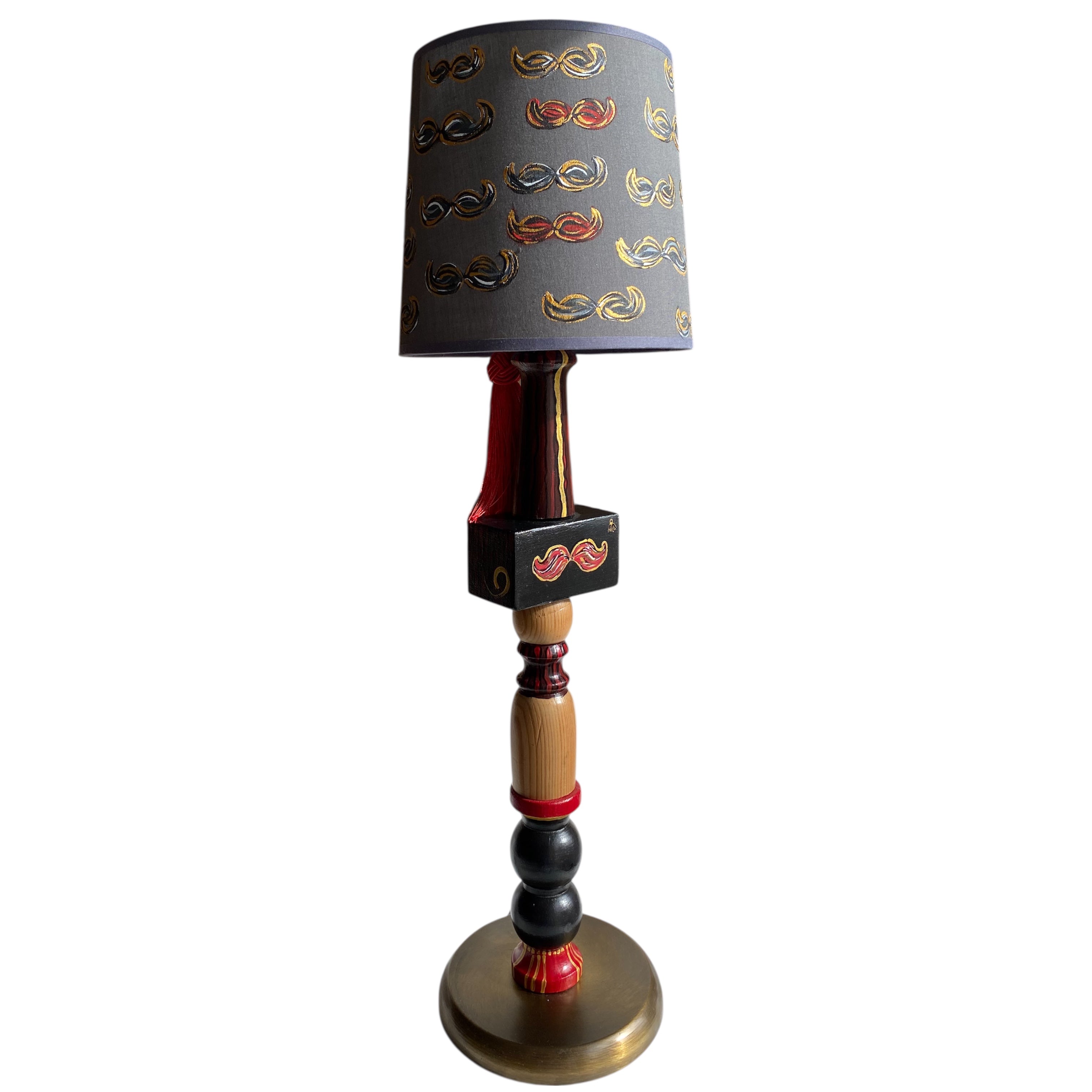 Bıyıklı Fes Abajur