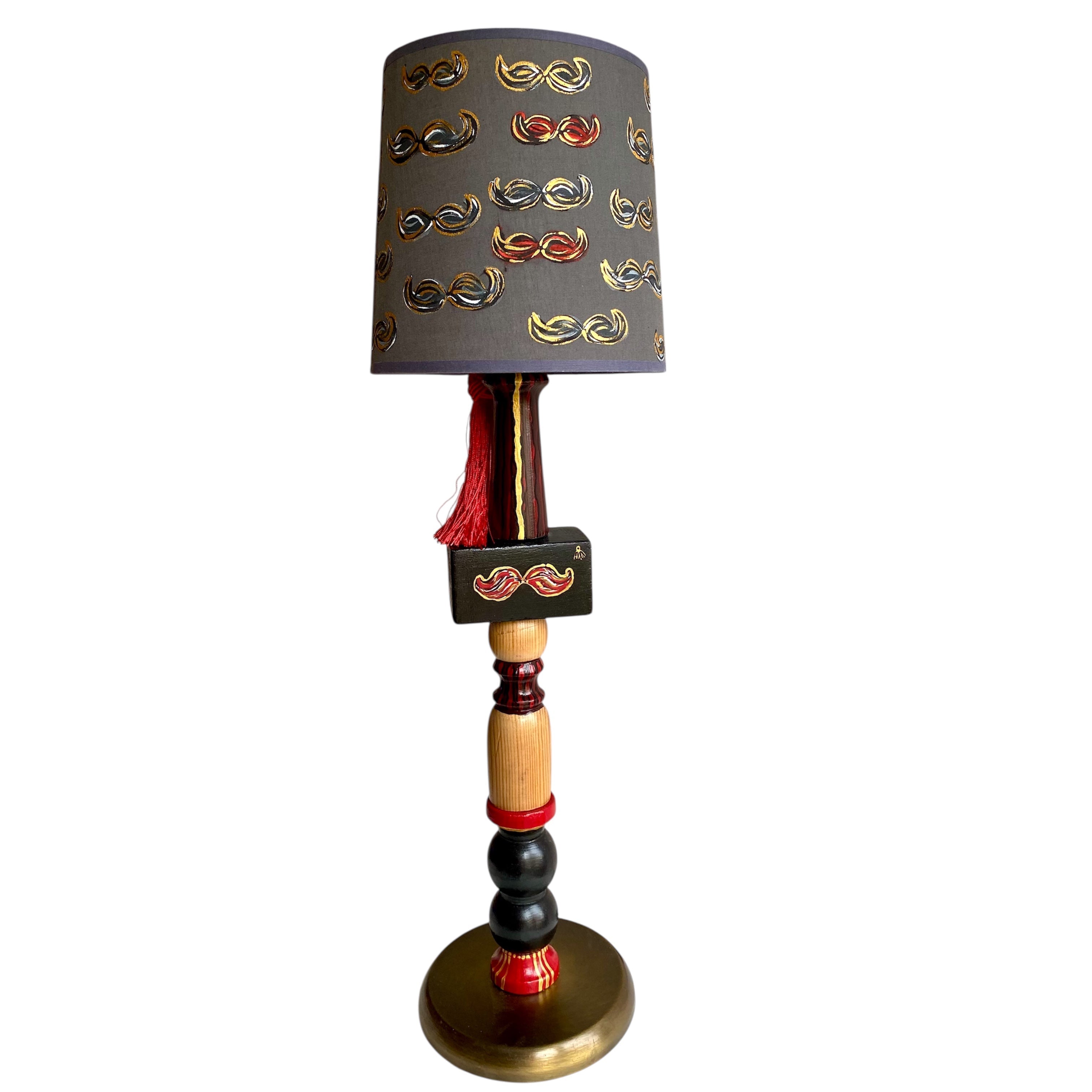 Bıyıklı Fes Abajur