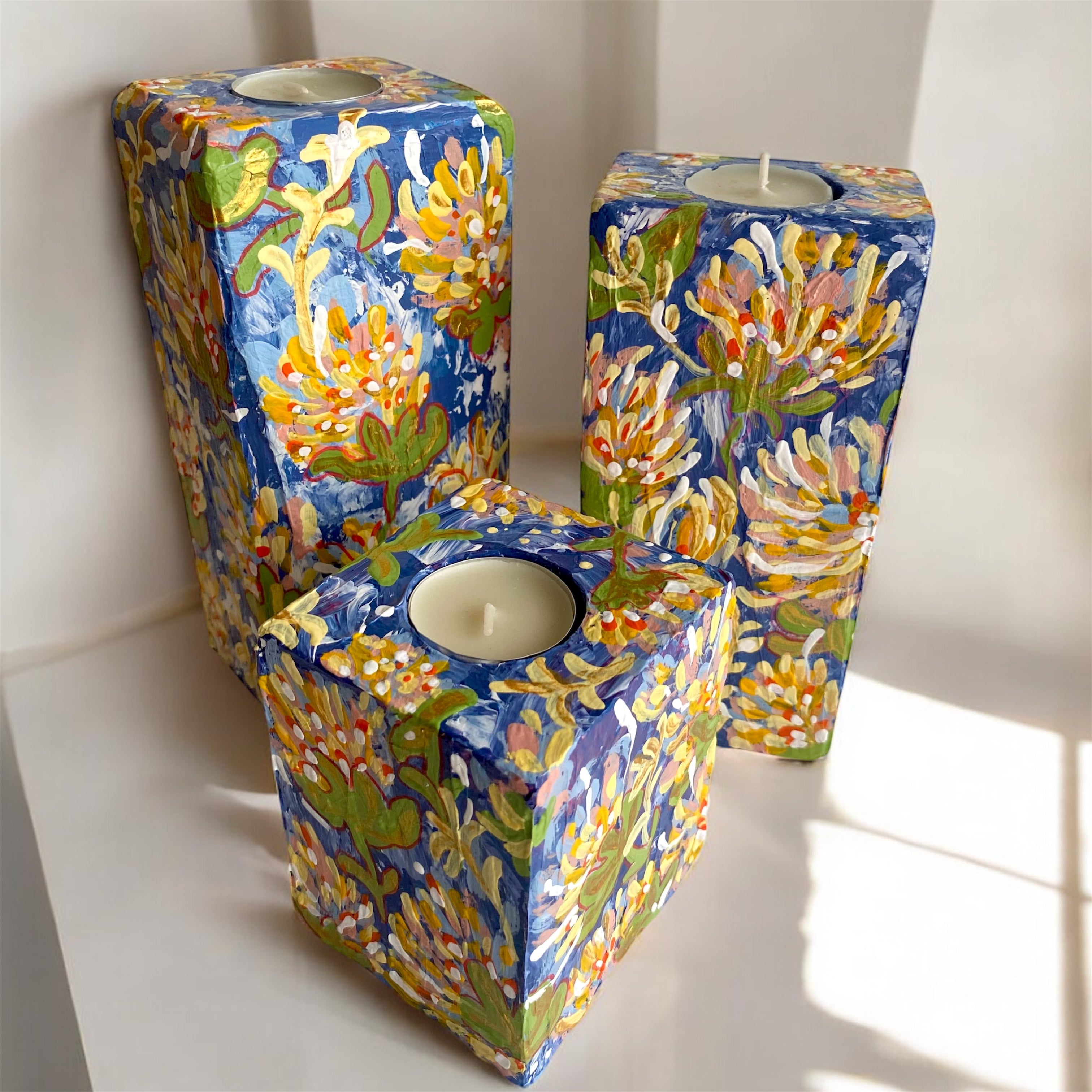 Monet Üçlü Tealight Seti