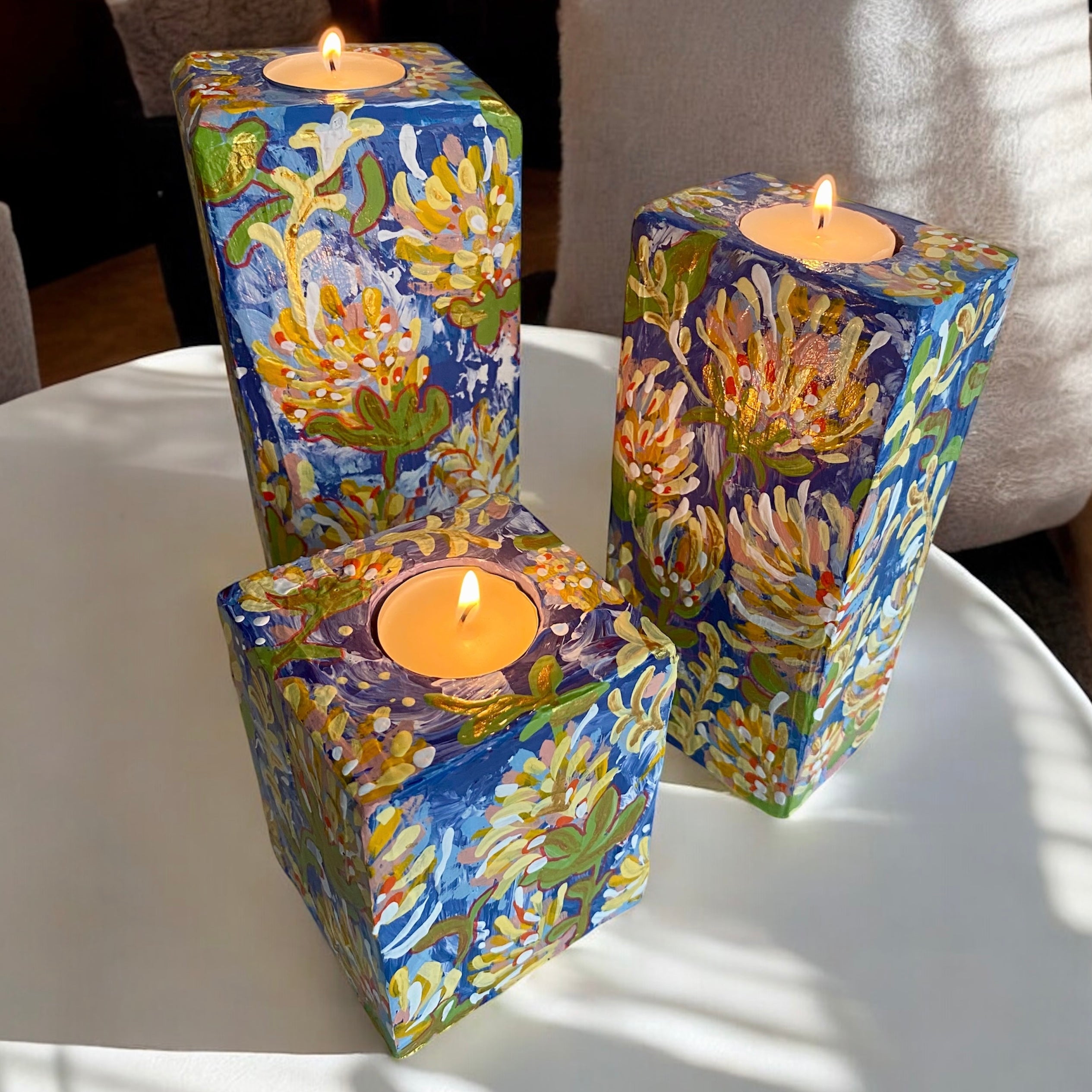 Monet Üçlü Tealight Seti