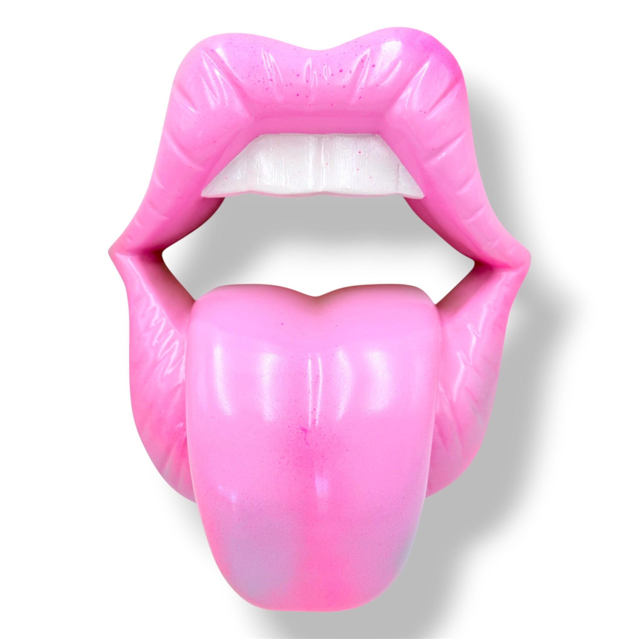 Jucy Lips – Pembe Dudak Duvar Heykeli