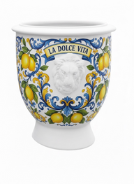 Dolce Vita Leone Seramik Saksı 40 cm