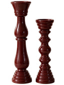 Zeon Premium Bordo Şamdan Seti 30-37 Cm