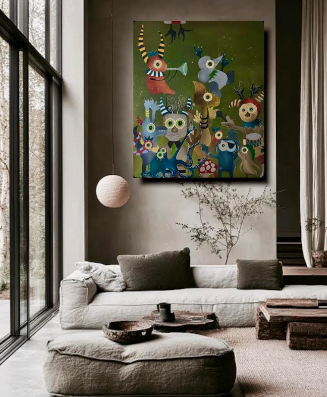 Pied Paper-Sanat-Resim-Trapiche-NowShopFun