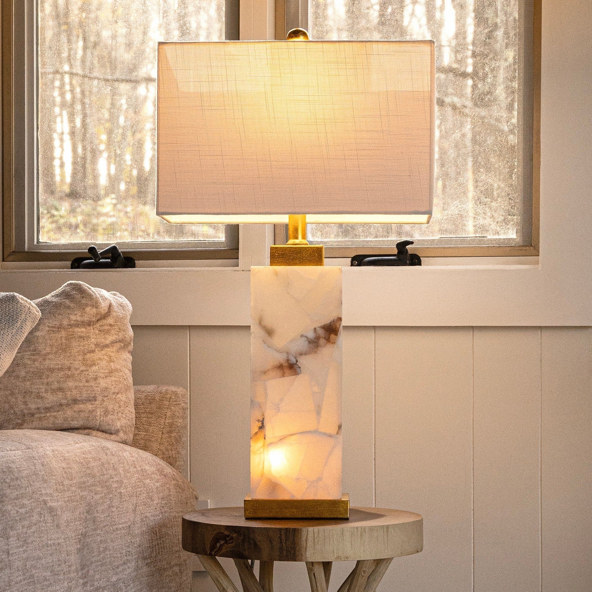 Pierro Mermer Masa Lambası-Abajur-Rones Design-NowShopFun