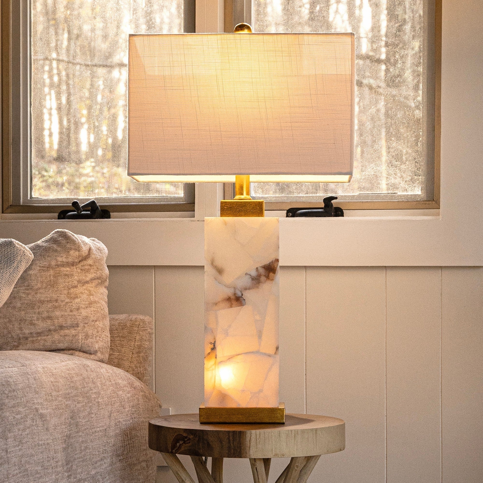 Pierro Mermer Masa Lambası-Abajur-Rones Design-NowShopFun