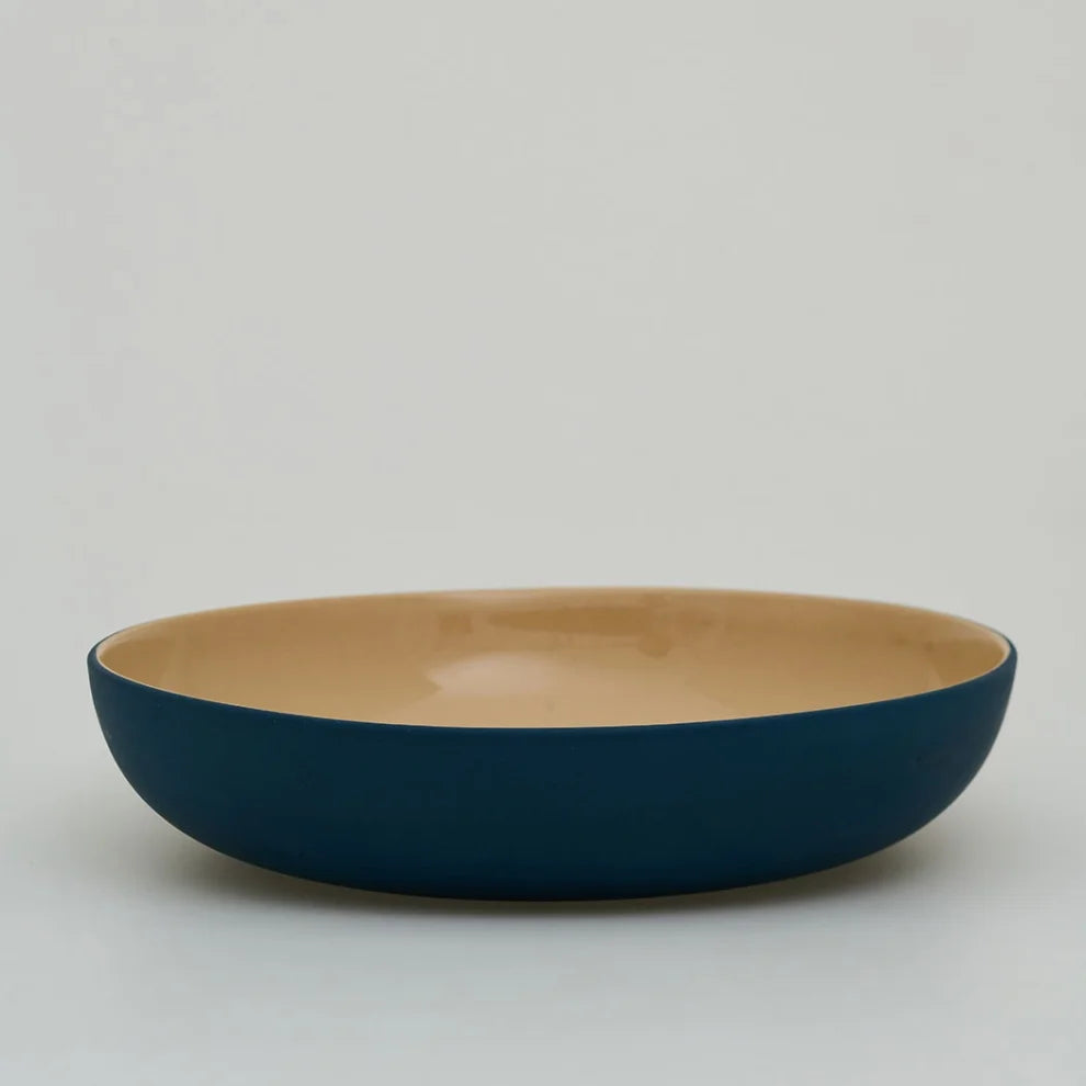 Pieno Serving Bowl Blue Beige