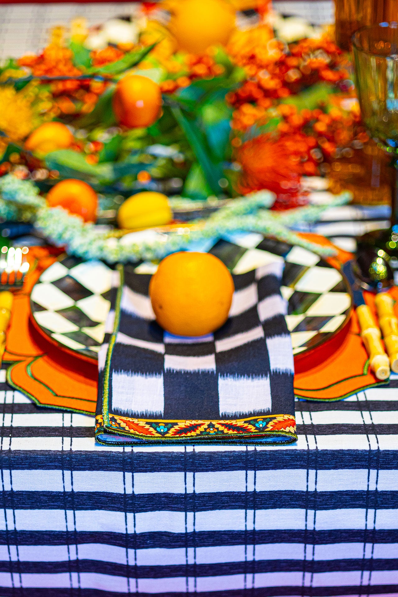 Pine & Line Masa Örtüsü