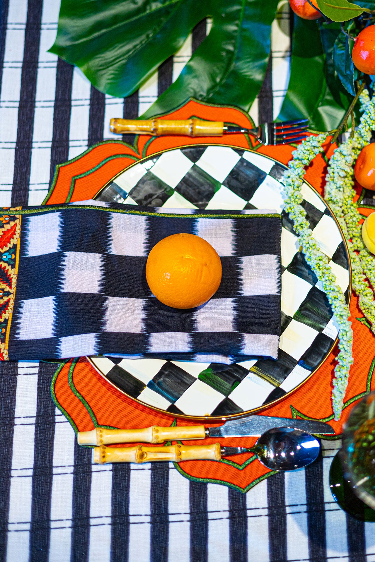 Pine & Line Masa Örtüsü