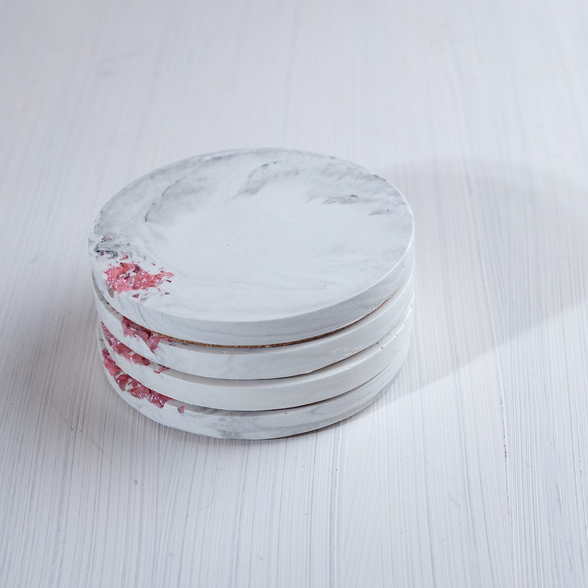 Pink Blush Bardak Altlıkları