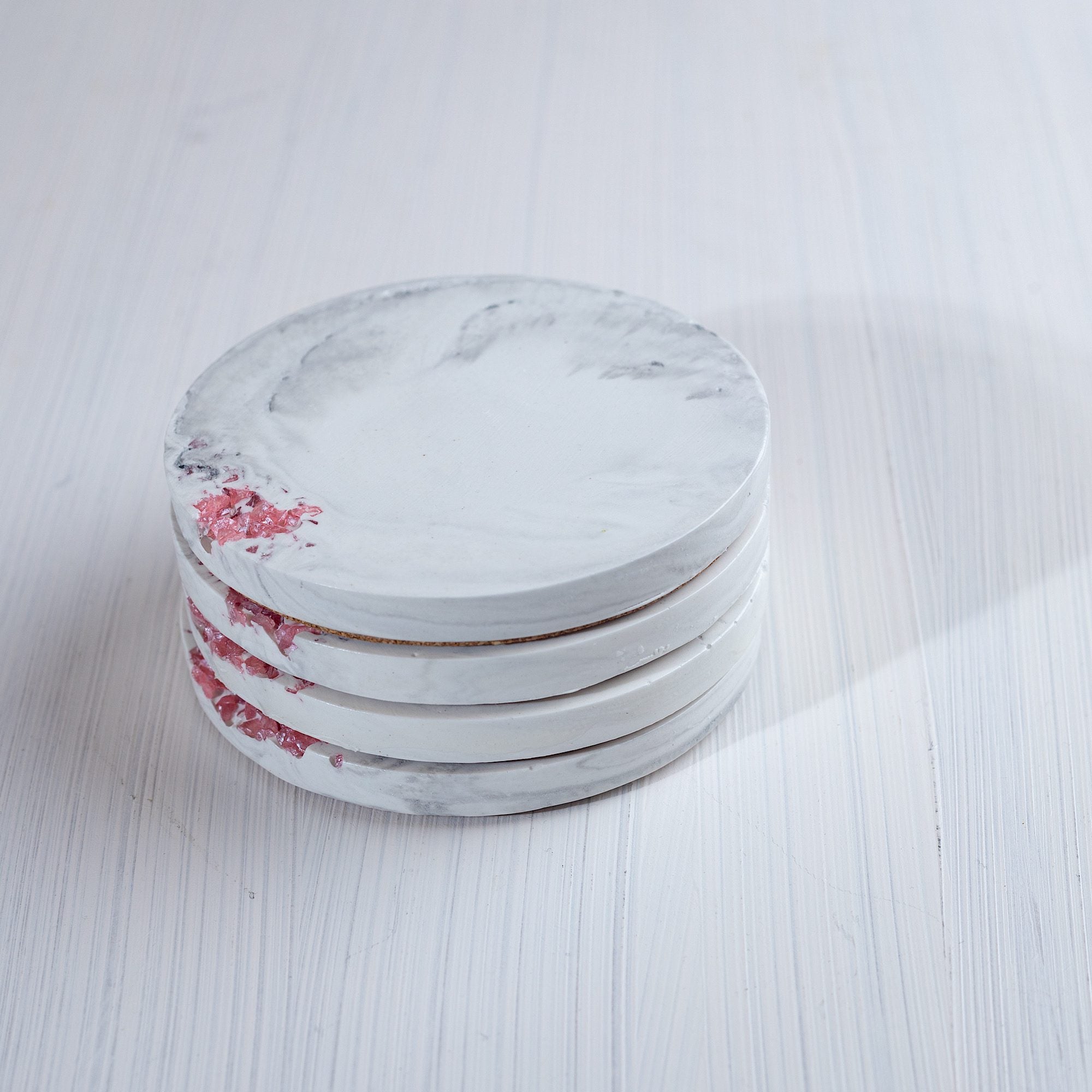 Pink Blush Bardak Altlıkları