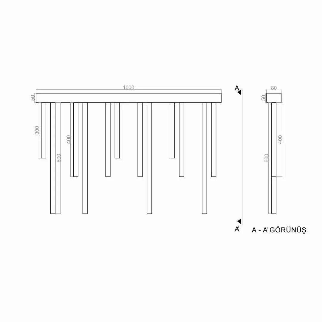 Pipe Plafonyer Led Avize