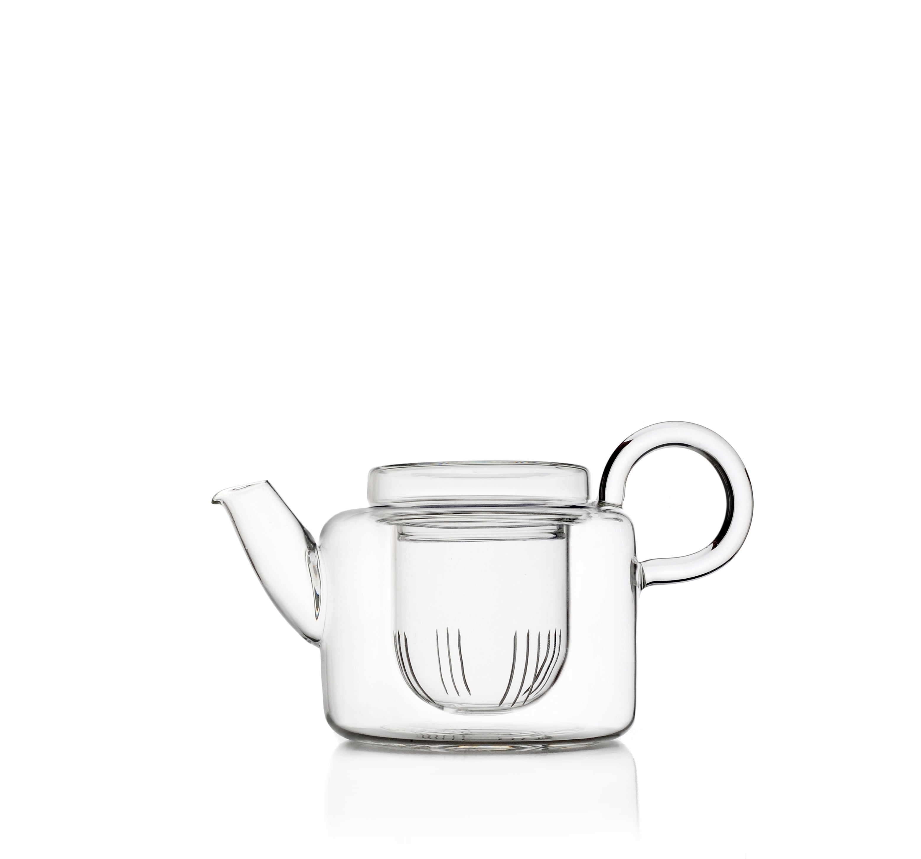Piuma Filtreli Küçük Cam Demlik (600 Ml)