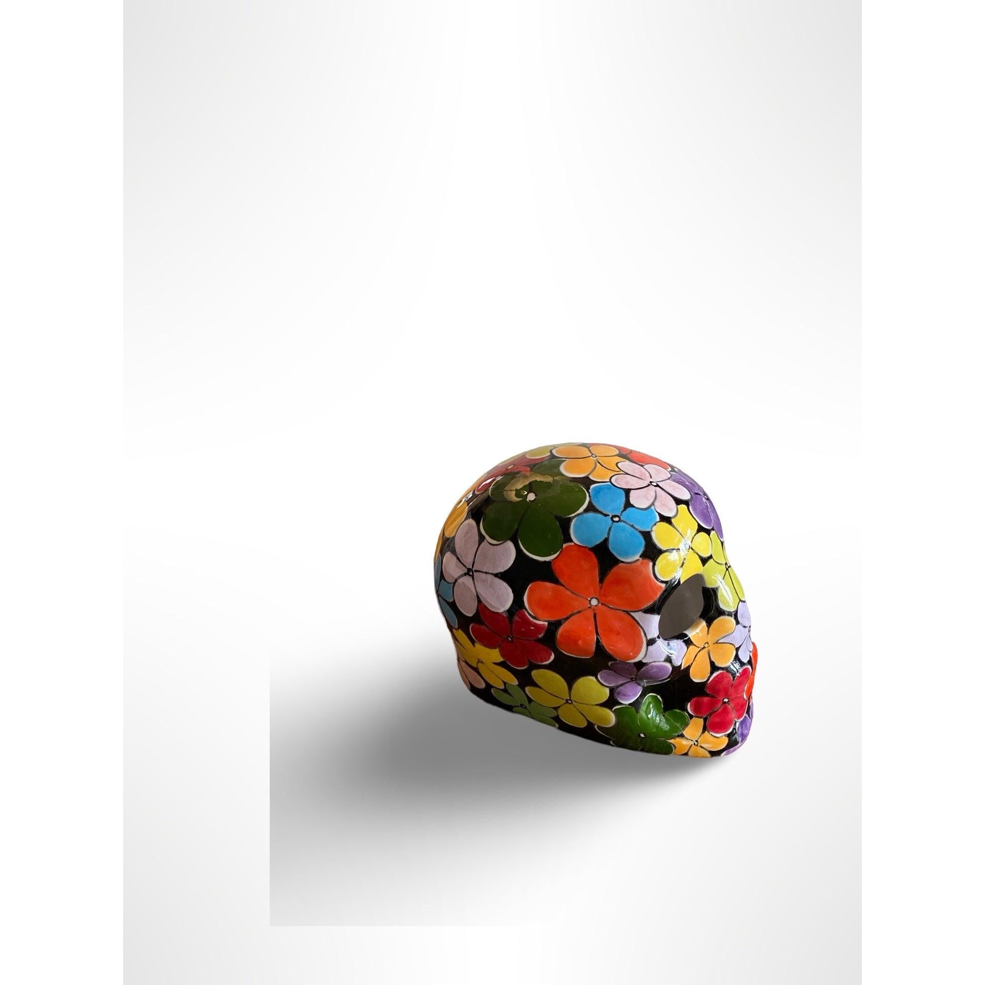 Skull Flowers Dekoratif Ürün