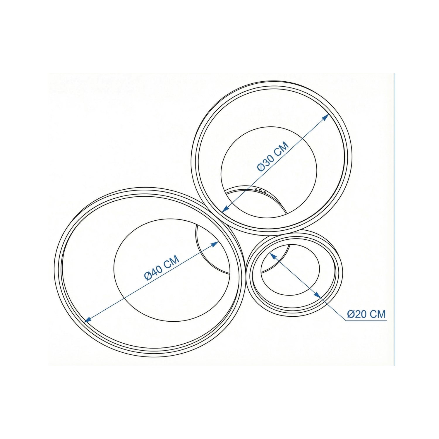Plafonia Modern Led Avize