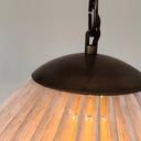 Pleated Perfection Pileli Kumaş Avize – Zincir Askılı 60 Cm