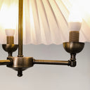 Pleated Perfection Pileli Kumaş Avize – Zincir Askılı 60 Cm