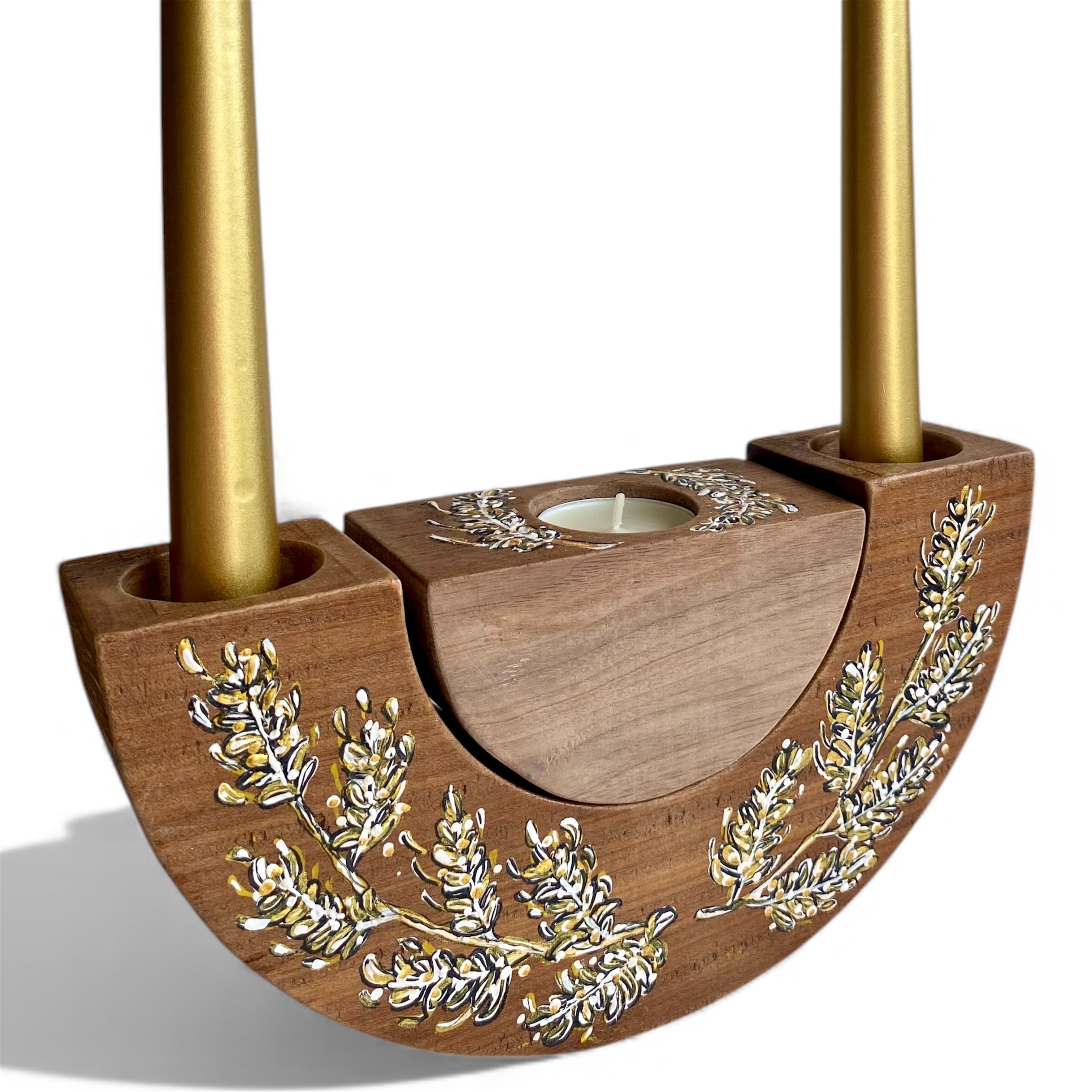 Plenty Üçlü Mumluk / Şamdan