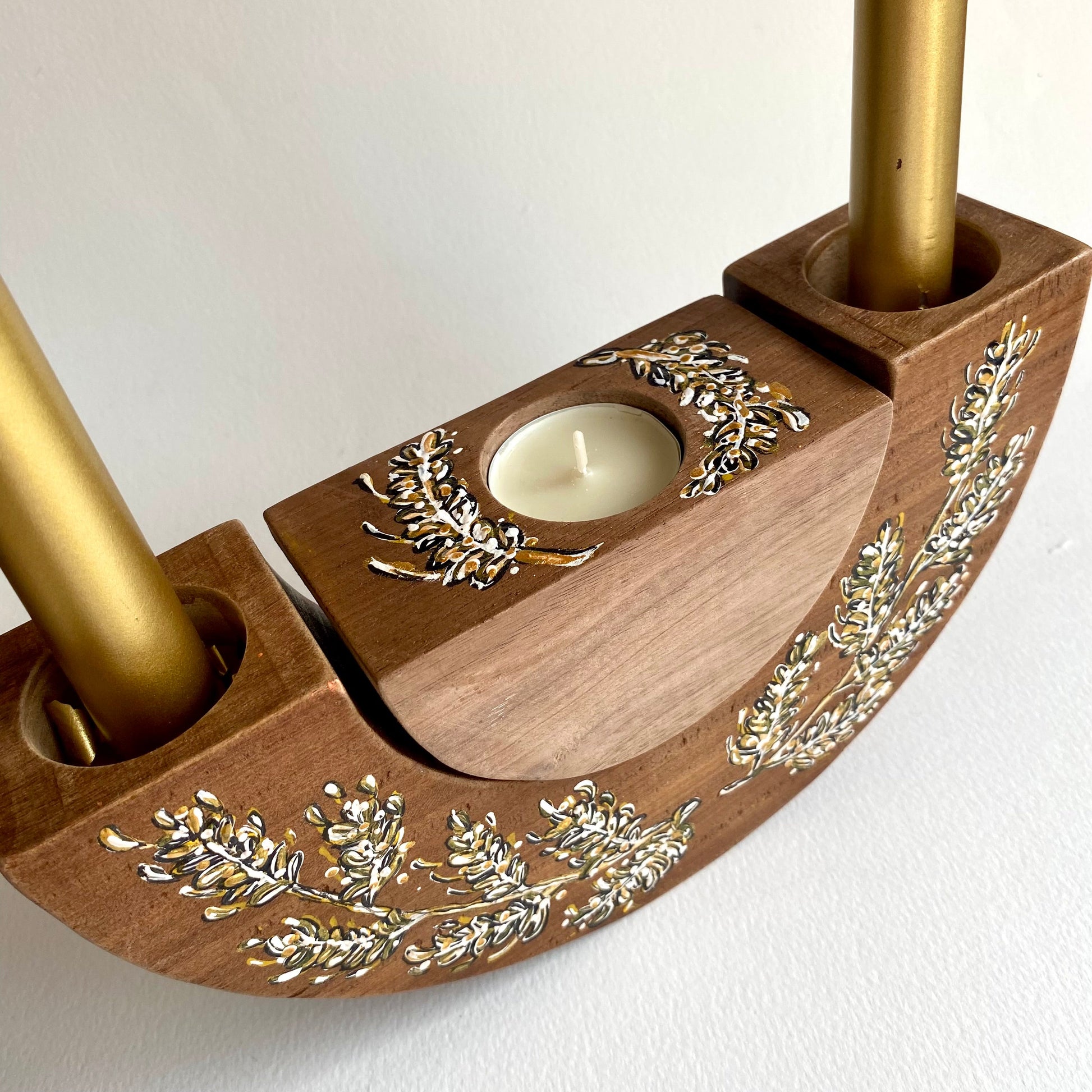 Plenty Üçlü Mumluk / Şamdan