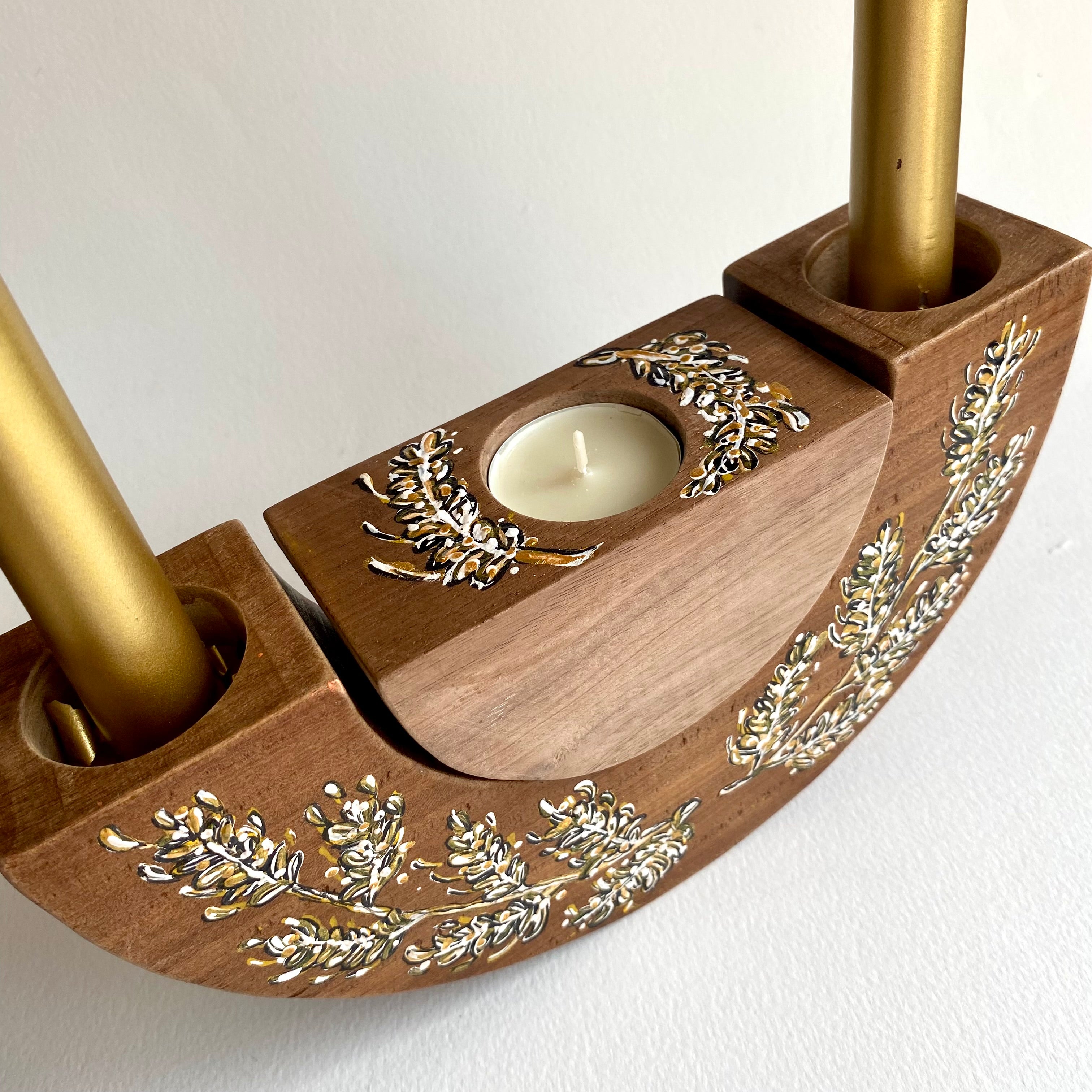 Plenty Üçlü Mumluk / Şamdan