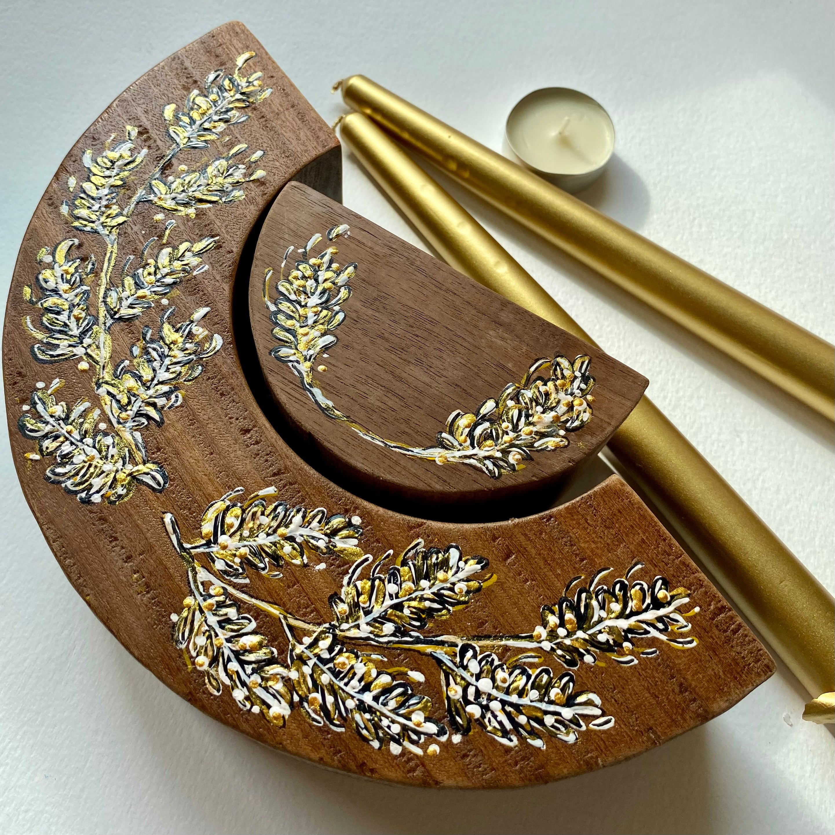 Plenty Üçlü Mumluk / Şamdan