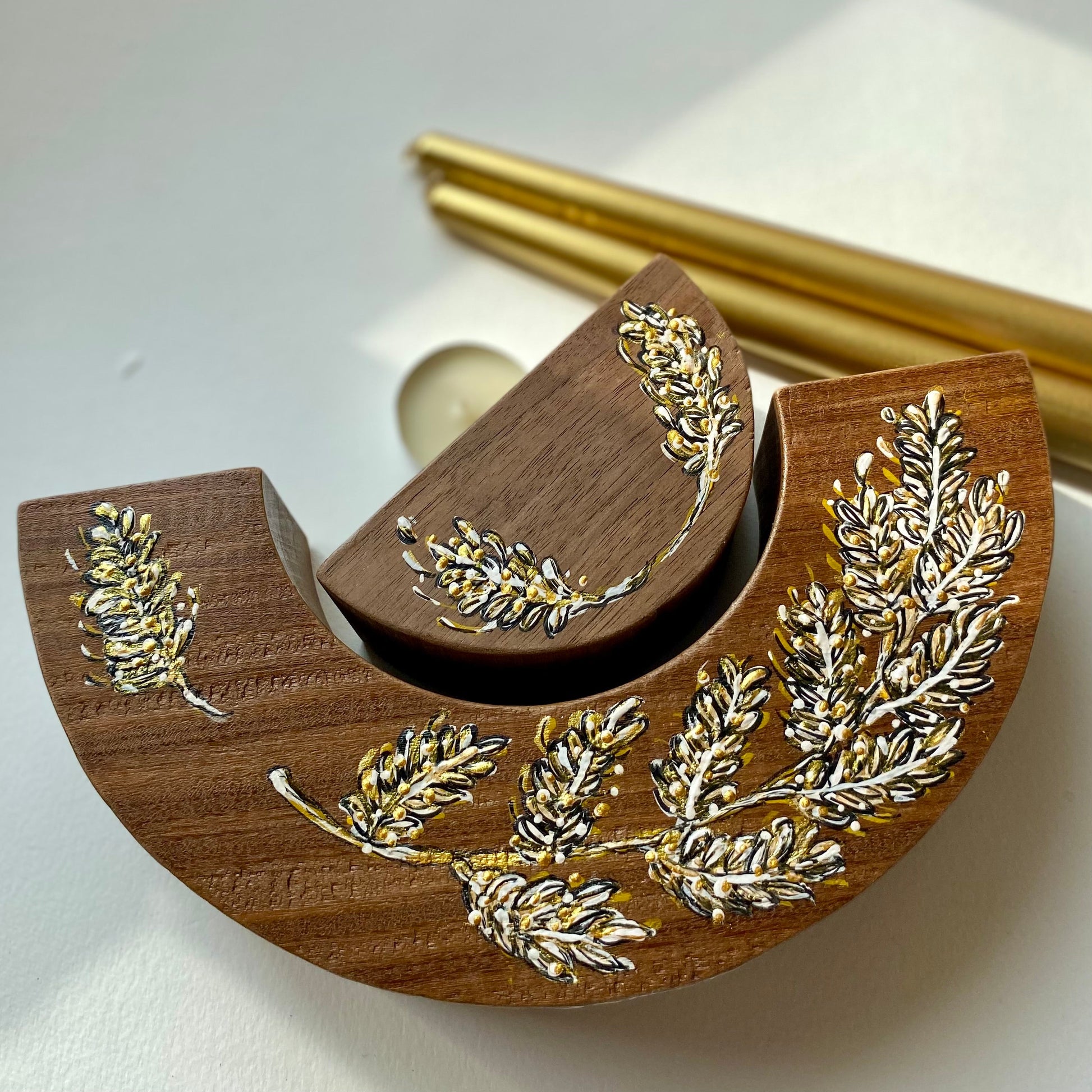 Plenty Üçlü Mumluk / Şamdan