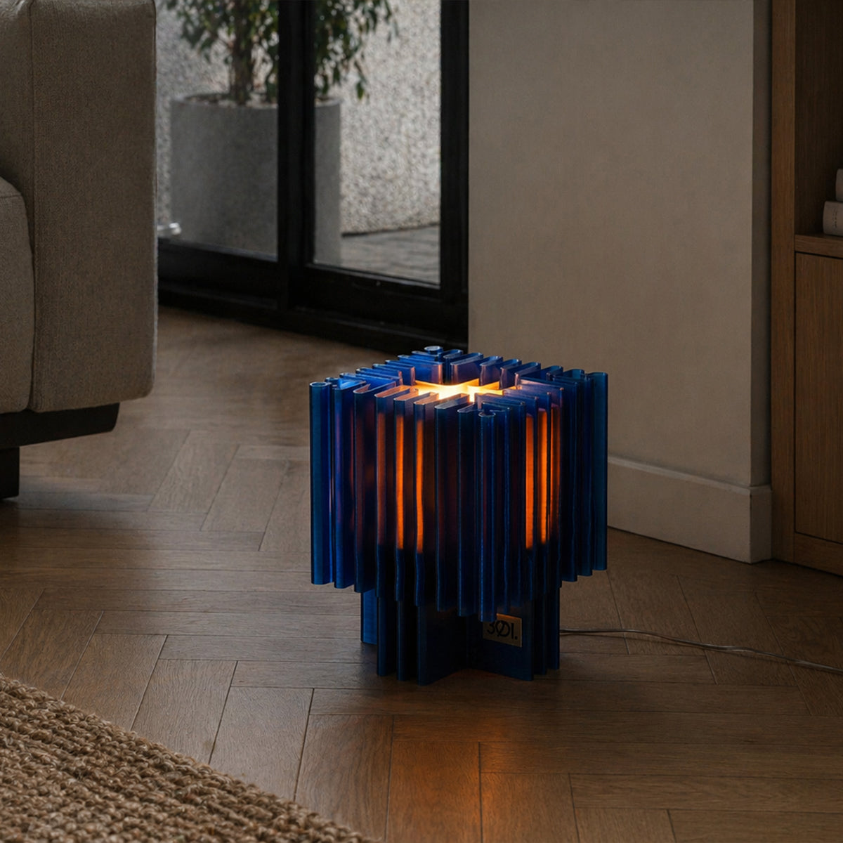 Plus Lamp Medium Mavi Lamba