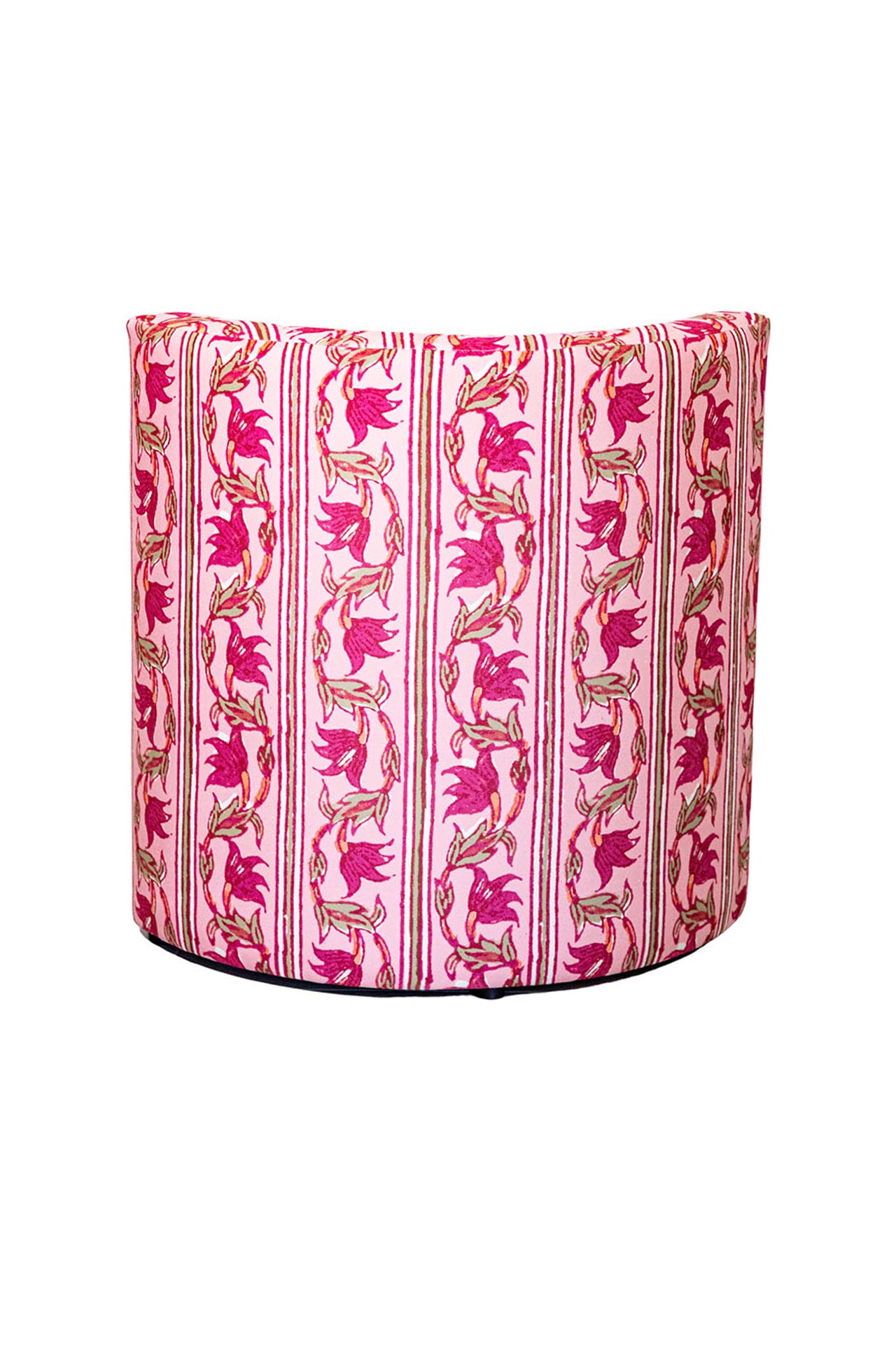 Poetic Desen Sırt Destekli Puf