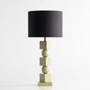 Poly Ahşap Abajur Yeşil-Abajur-Pinot Interior-NowShopFun