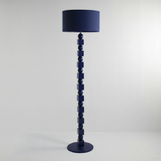 Poly Ahşap Lambader Lacivert-Lambader-Pinot Interior-NowShopFun