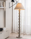 Poly Gri Ahşap Lambader-Lambader-Pinot Interior-NowShopFun