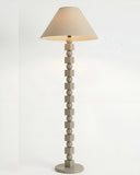 Poly Gri Ahşap Lambader-Lambader-Pinot Interior-NowShopFun