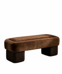 Ponte Karamel Kahverengi Kadife Bench