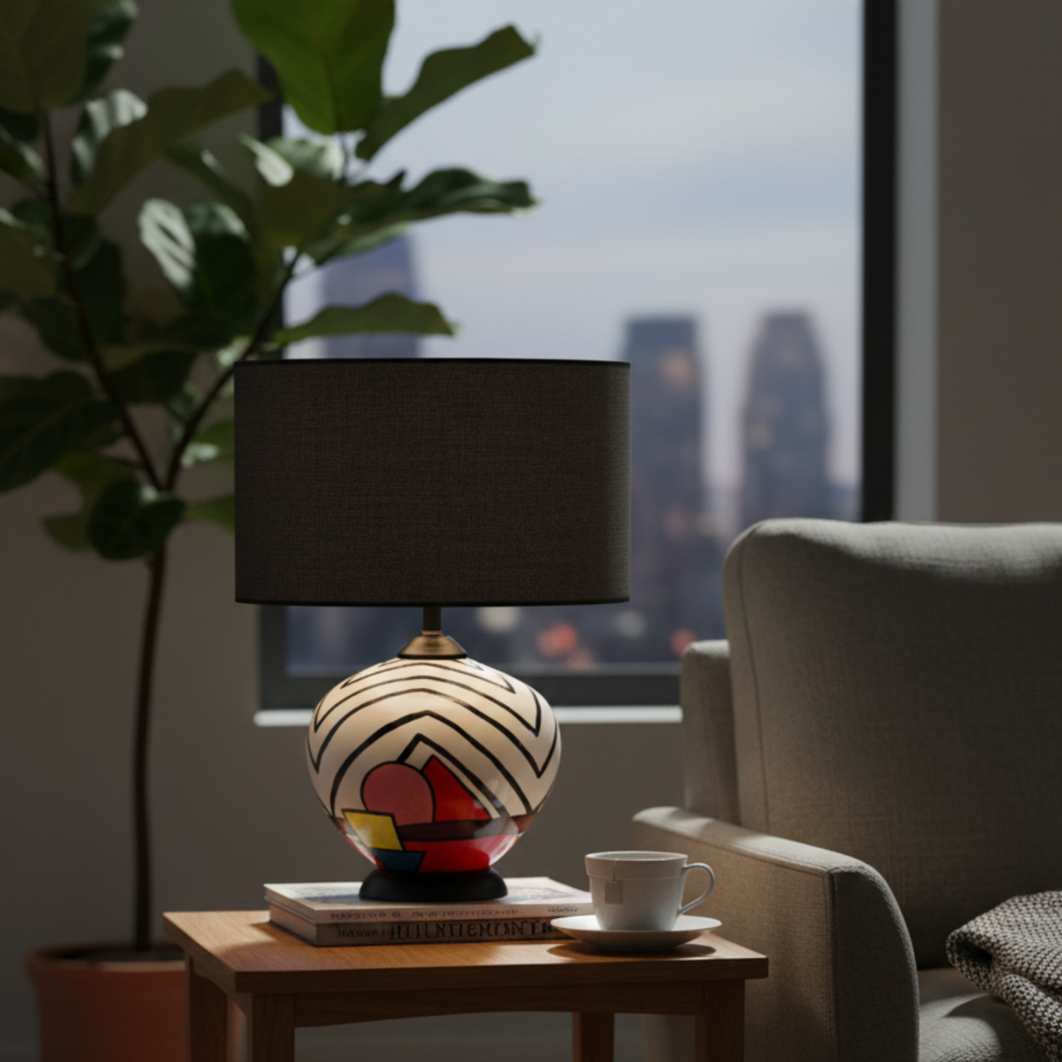 Pop Mation Seramik Abajur