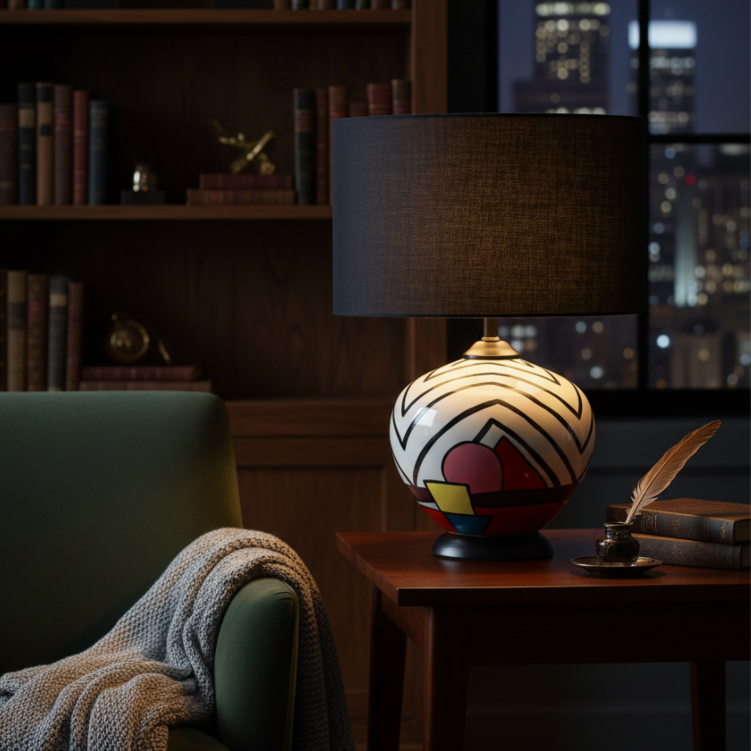 Pop Mation Seramik Abajur