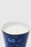 Royal Blue Blanc Beyaz & Lacivert Porselen Mumluk Vazo 2'li