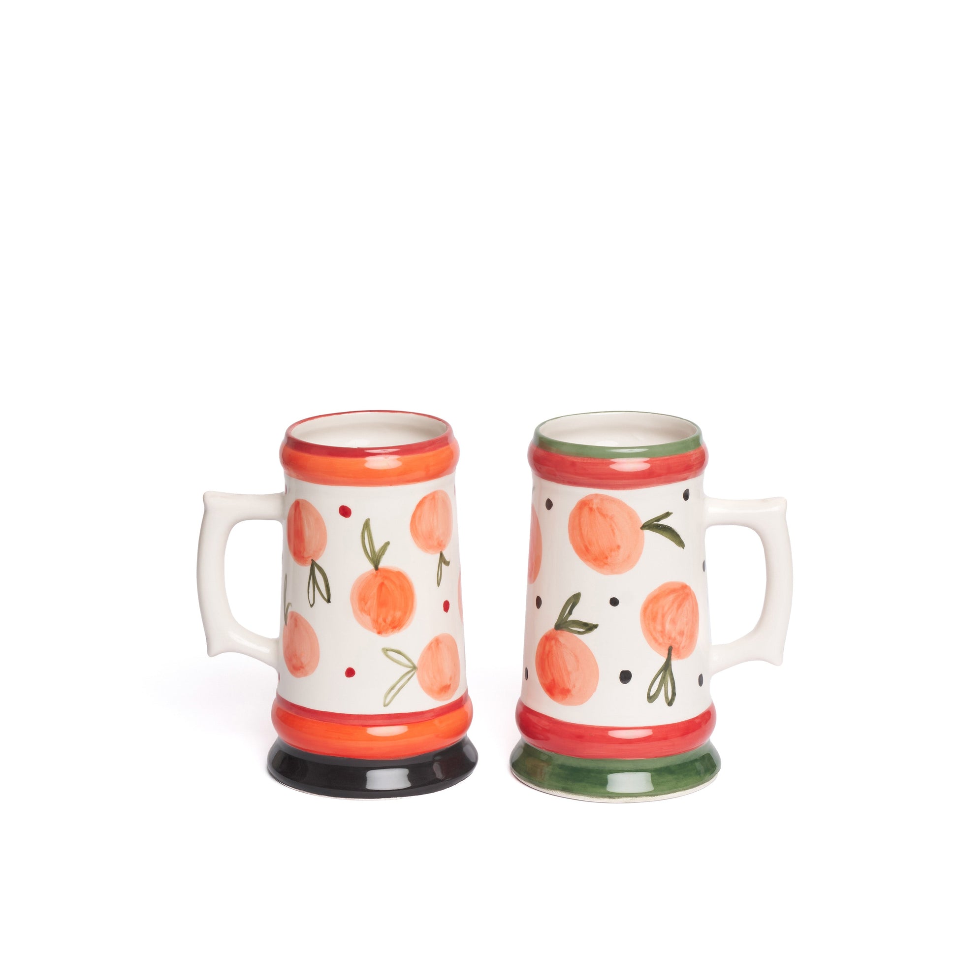 Portakallı Bira Bardakları