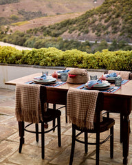 Porto Amerikan Servis & Peçete Seti-Amerikan Servis-Mariaida Home-Beyaz/Sarı-NowShopFun