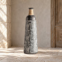 Porto Dövme Metal Dekoratif Vazo - 72 cm