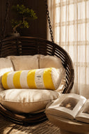 Posé Cœur Sarı Dekoratif Yastık-Yastık & Kırlent-Valut Design Studio-NowShopFun