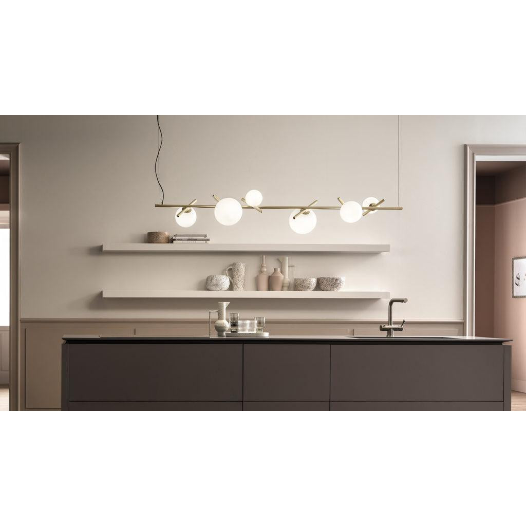 Posy Bil 6l Sarkit Pi̇Ri̇Nç Q180x42 H31 Cm G9 Led 2x10w+E14 Led 4x10w